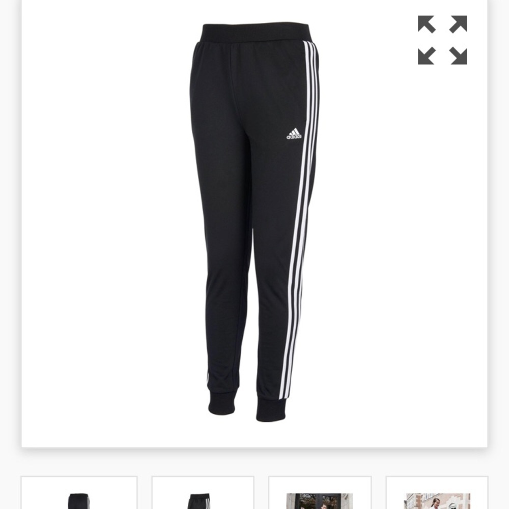 Adidas youth girls sweatpants.